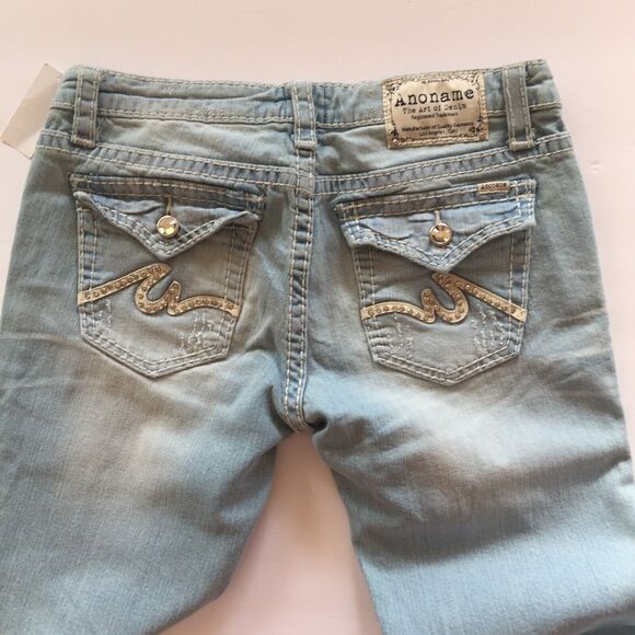 ANONAME Light Blue Ripped‎ Jeans Women's  Size 28  Joelle Boot  Msrp $110 - Picture 10 of 12